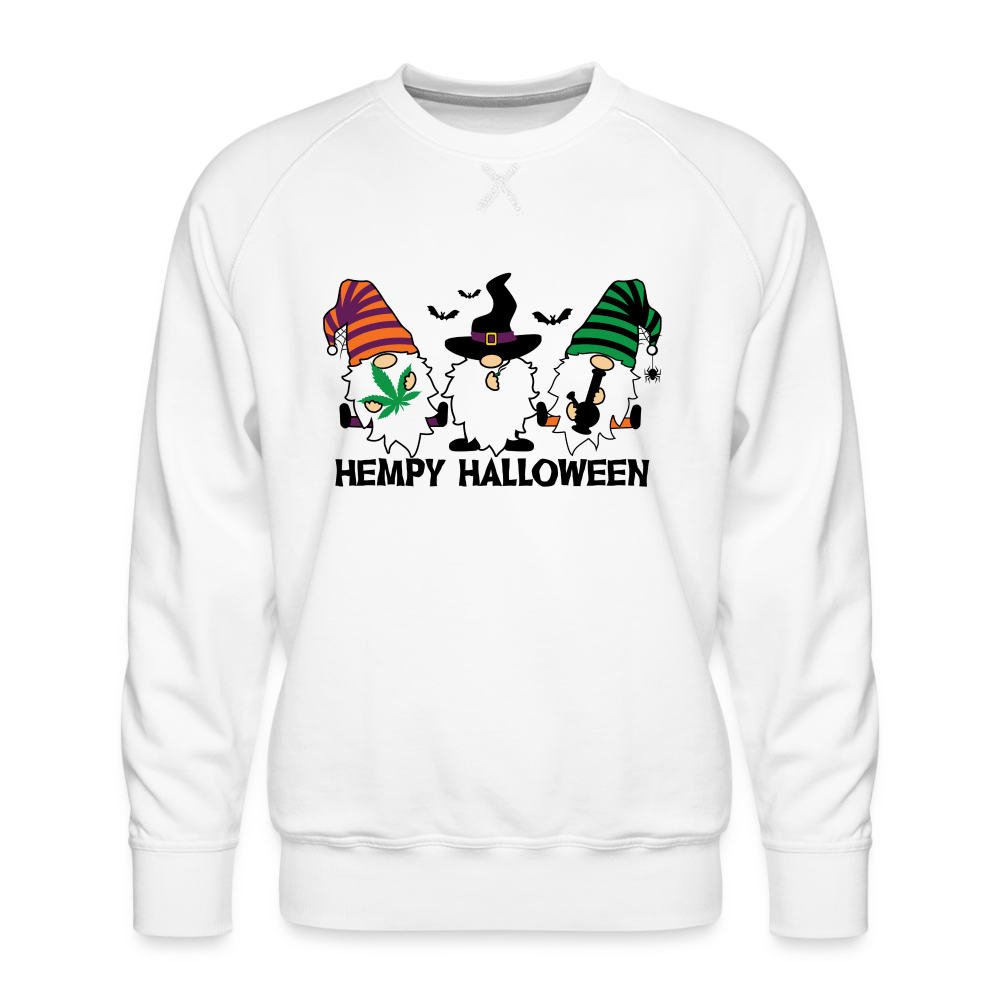 Hempy Halloween Premium Sweatshirt - white