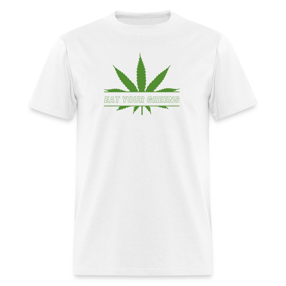 Eat Your Greens T-Shirt - white