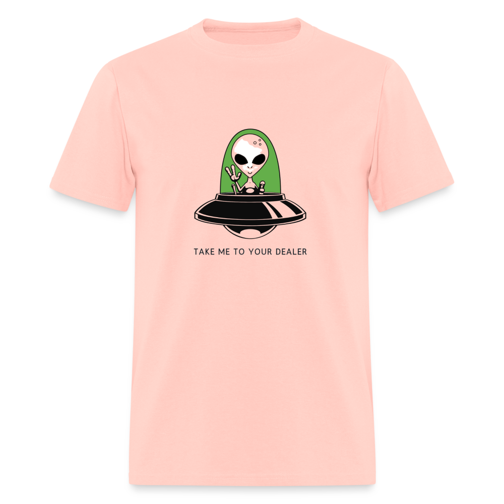 Take Me to Your Dealer Unisex Classic T-Shirt - blush pink 