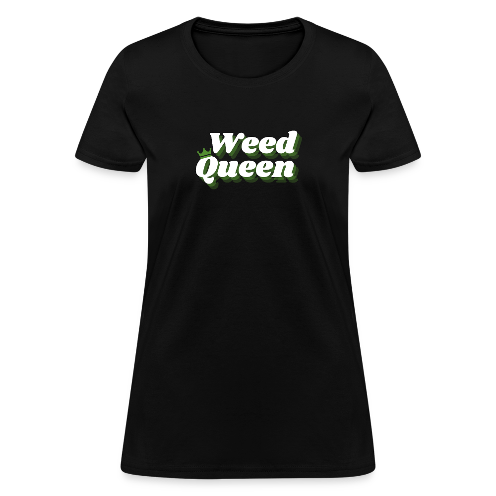 Weed Queen T-Shirt - black