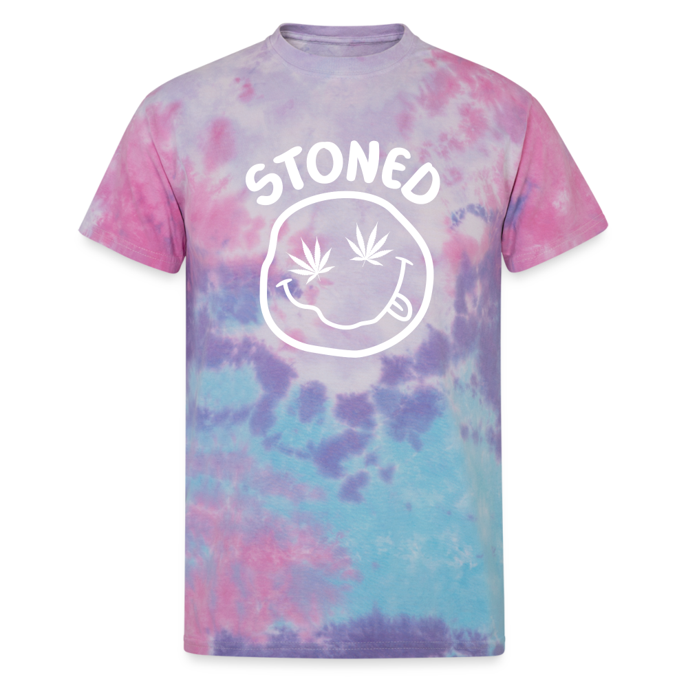 Stoned Tie Dye T-Shirt - cotton candy