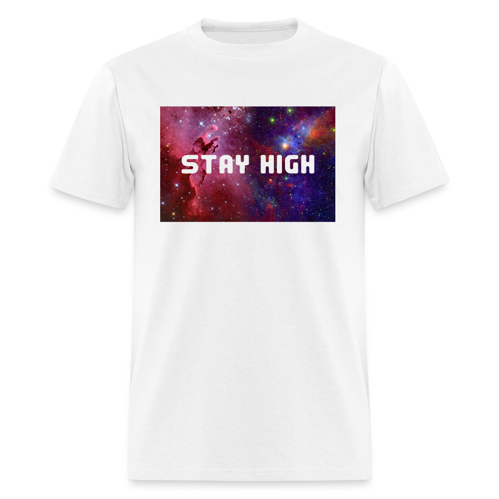 Stay High Unisex Classic T-Shirt - white