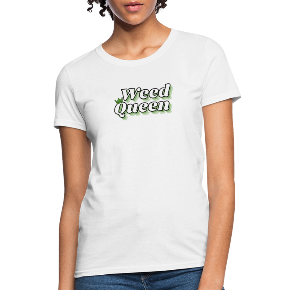 Weed Queen T-Shirt - white