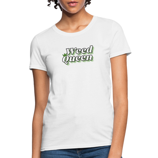 Weed Queen T-Shirt - white