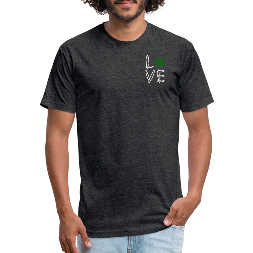 Love Cannabis Classic T-Shirt - heather black