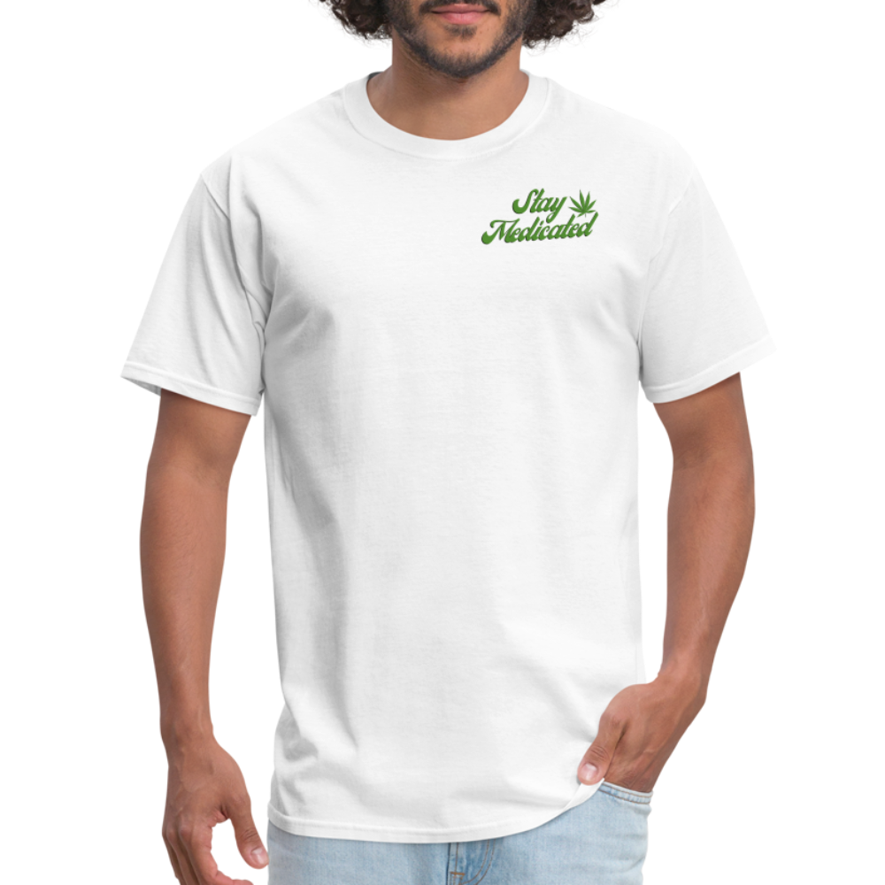 Stay Medicated T-Shirt - white