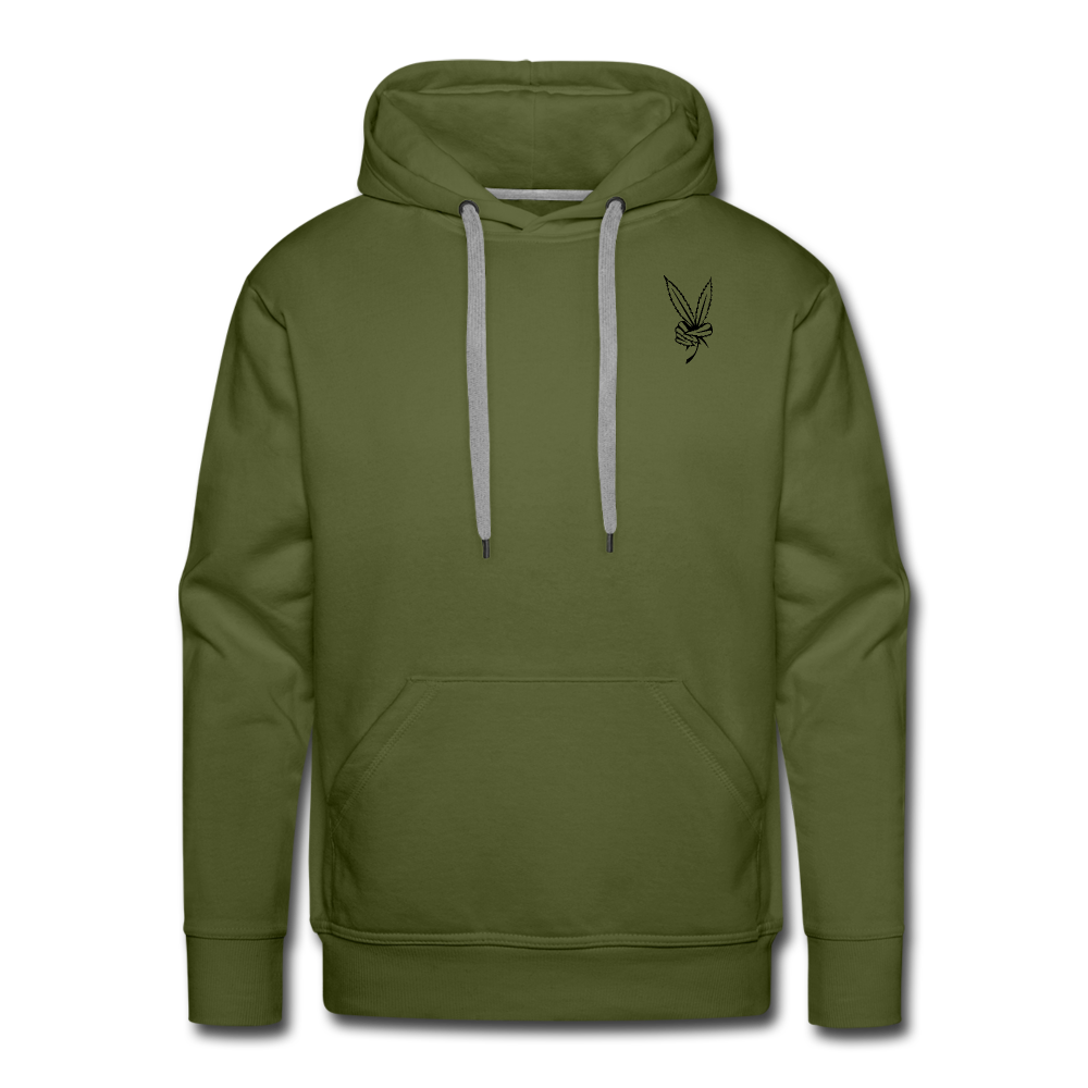 CannaPeace Hoodie - olive green