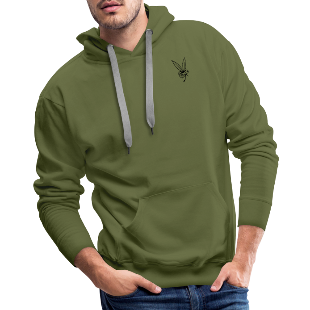 CannaPeace Hoodie - olive green