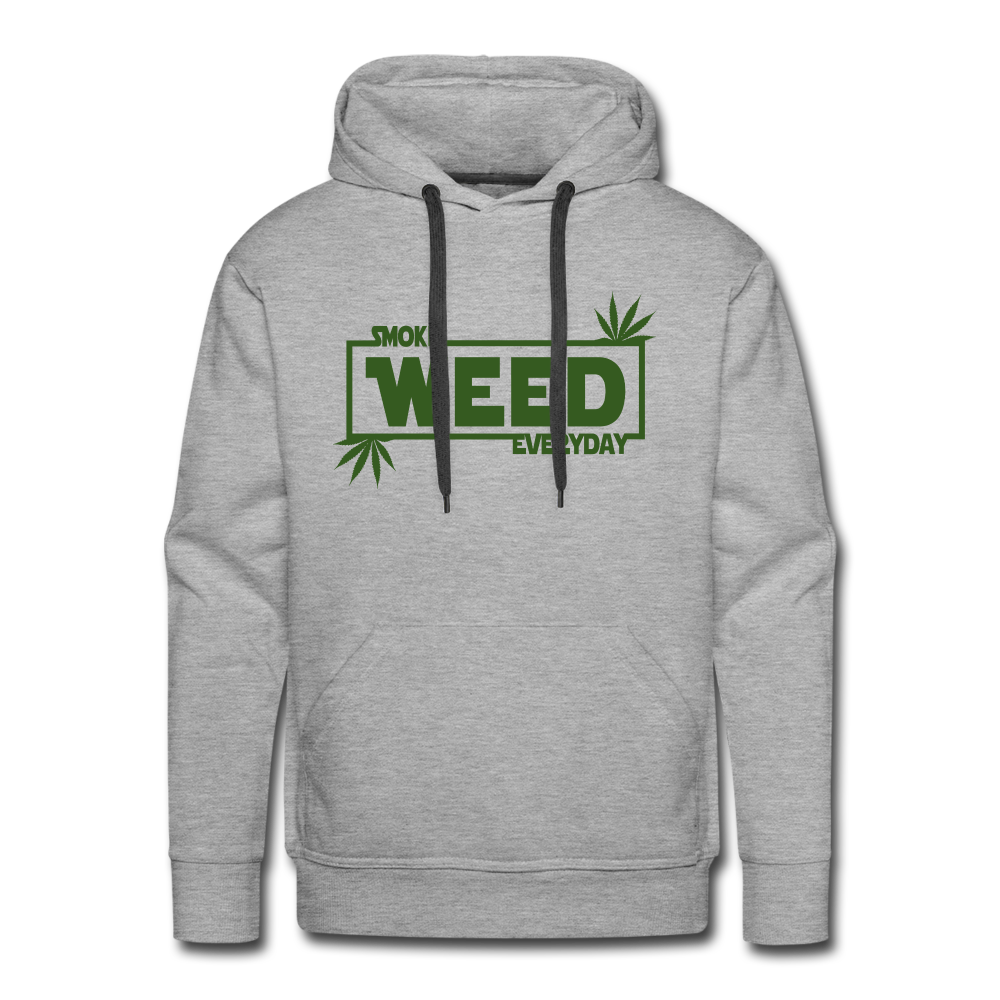 Smoke Weed Everyday Hoodie - heather grey