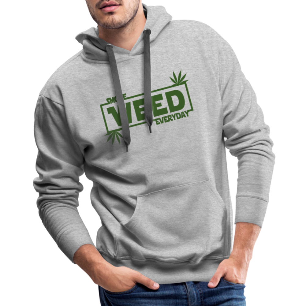 Smoke Weed Everyday Hoodie - heather grey