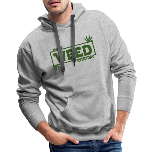 Smoke Weed Everyday Hoodie - heather grey