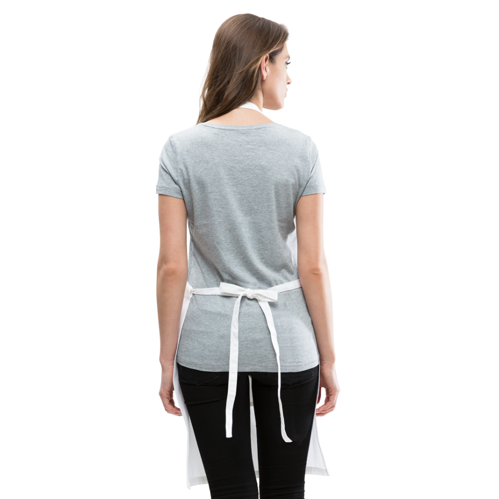 Medicated Adjustable Apron - white