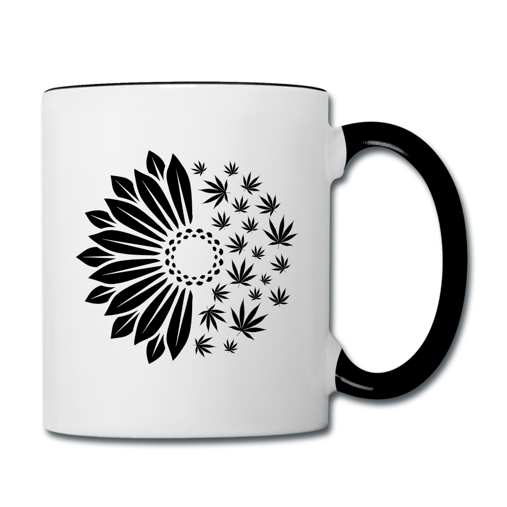 Contrast Coffee Mug - white/black