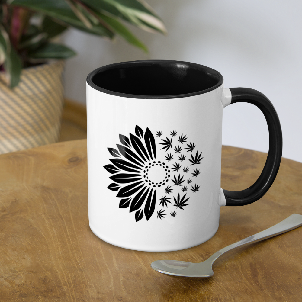 Contrast Coffee Mug - white/black