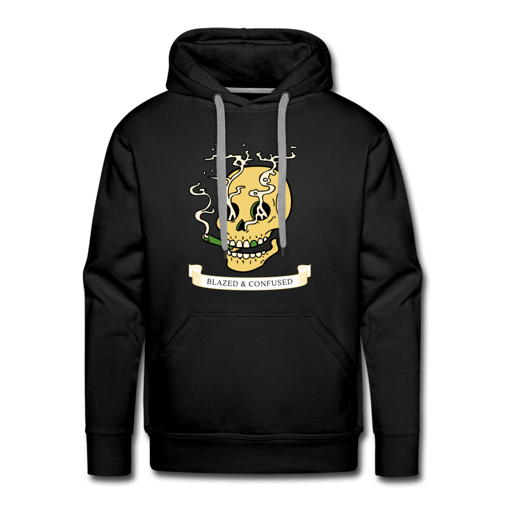 Blazed and Confused Premium Hoodie - black