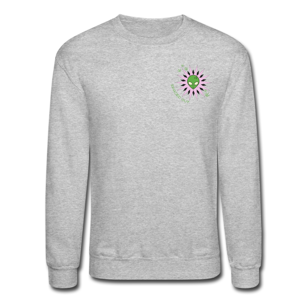 Spaced Out Unisex Crewneck Sweatshirt - heather gray