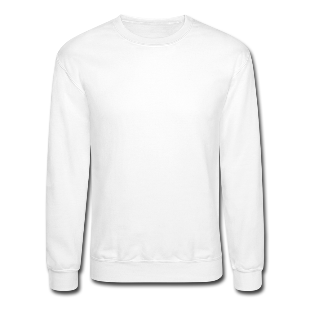 Cannabis Crew Crewneck  Sweatshirt - white