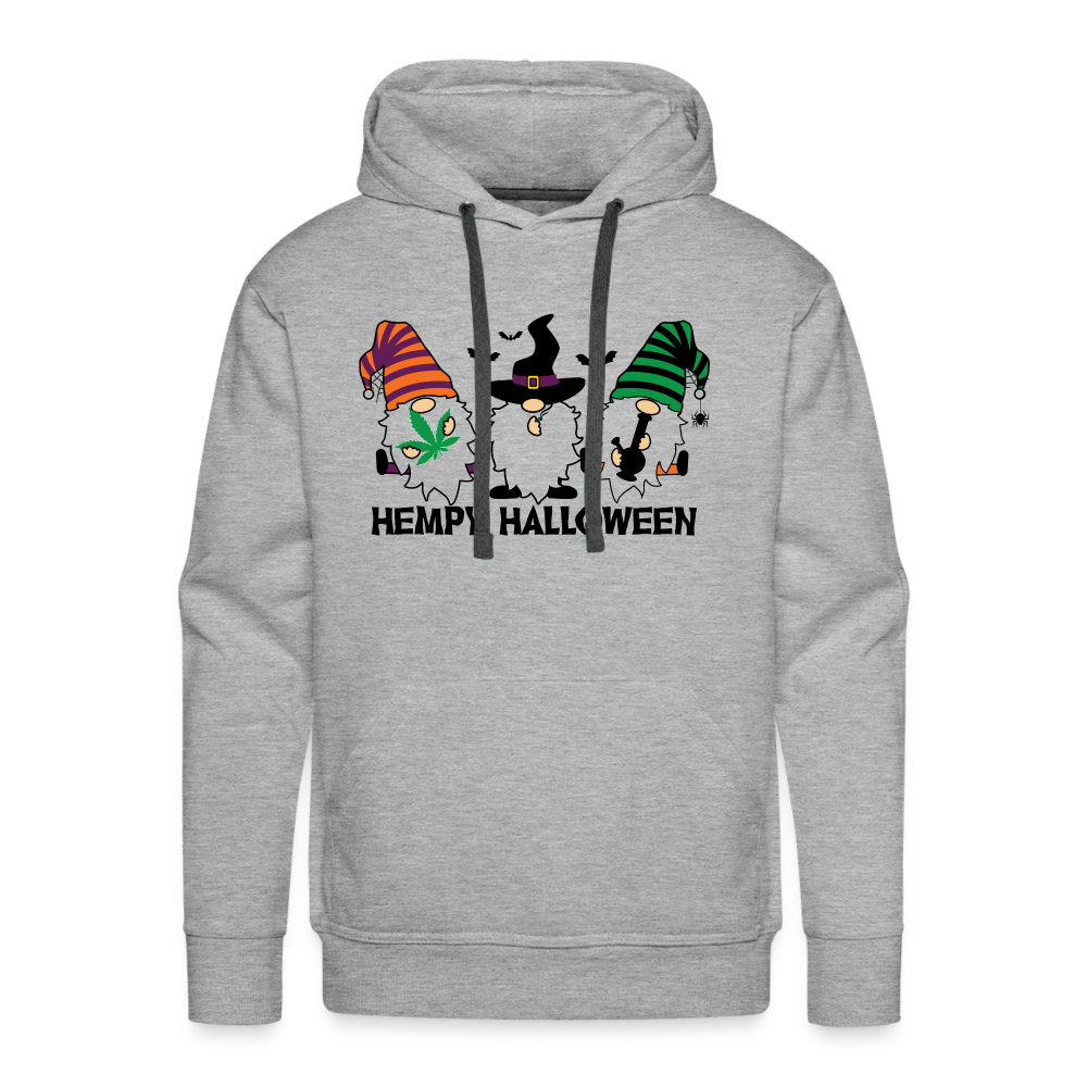 Hempy Halloween Premium Hoodie - heather grey