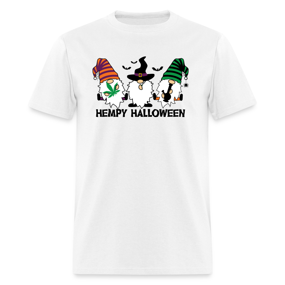 Hempy Halloween Unisex Classic T-Shirt - white