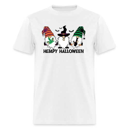 Hempy Halloween Unisex Classic T-Shirt - white