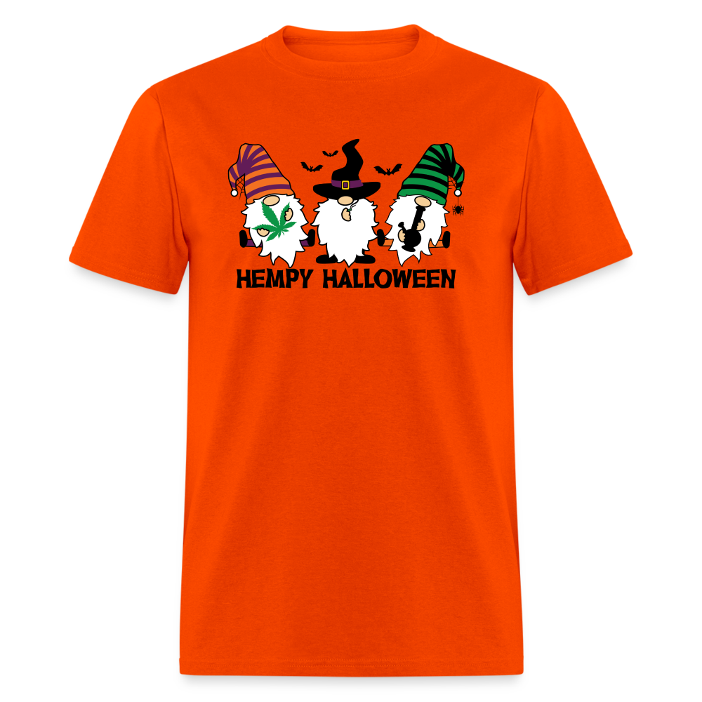 Hempy Halloween Unisex Classic T-Shirt - orange