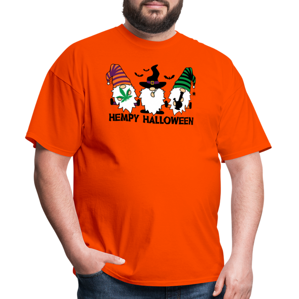 Hempy Halloween Unisex Classic T-Shirt - orange