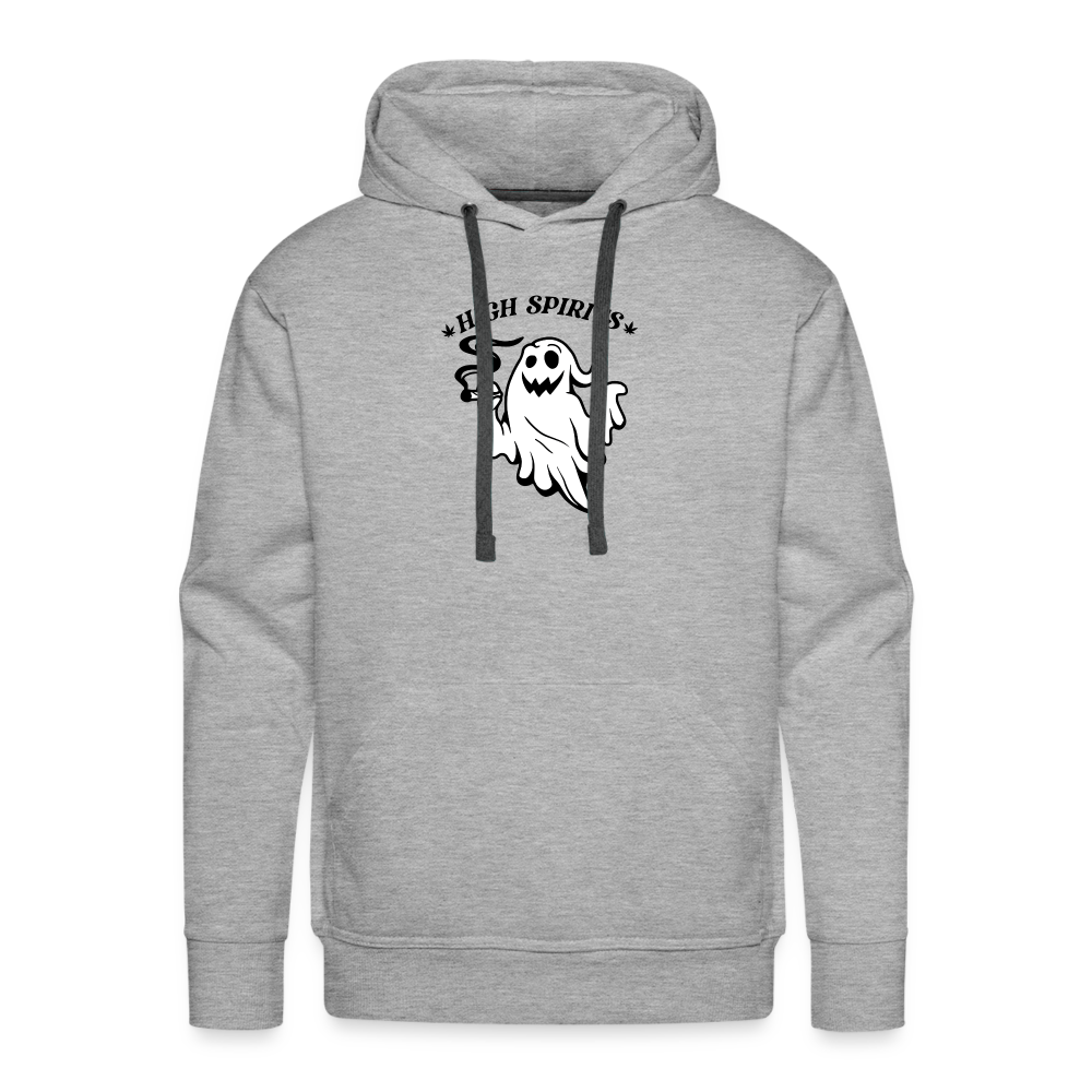 High Spirits Premium Hoodie - heather grey