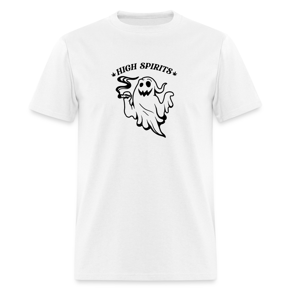 High Spirits Unisex Classic T-Shirt - white