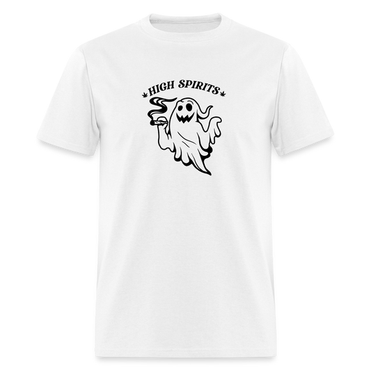 High Spirits Unisex Classic T-Shirt - white