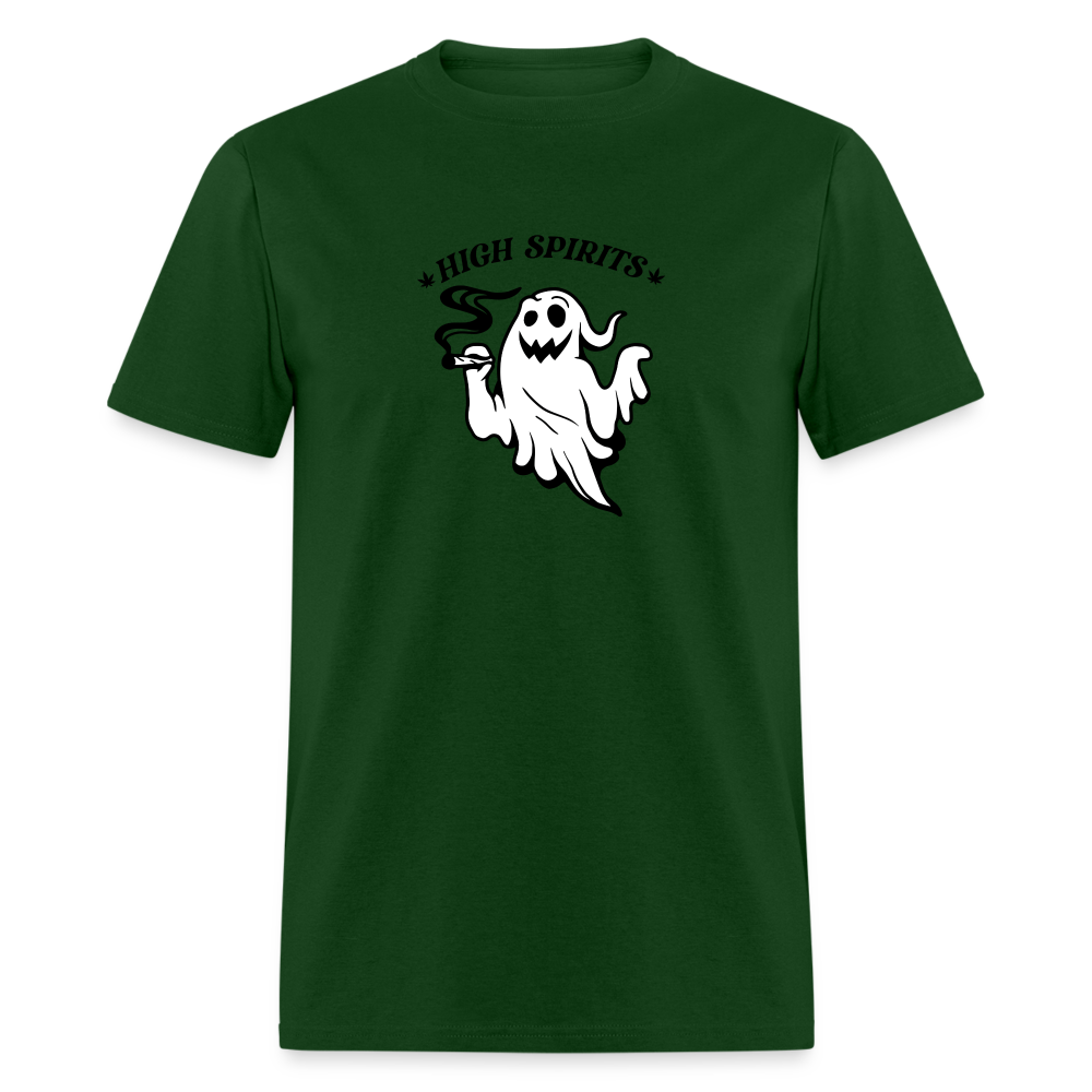 High Spirits Unisex Classic T-Shirt - forest green