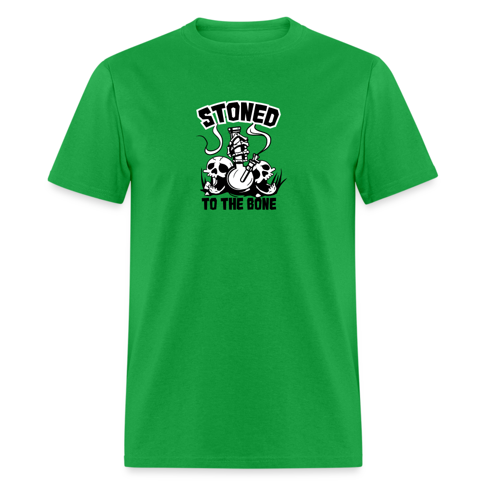 Stoned to the Bone Unisex Classic T-Shirt - bright green