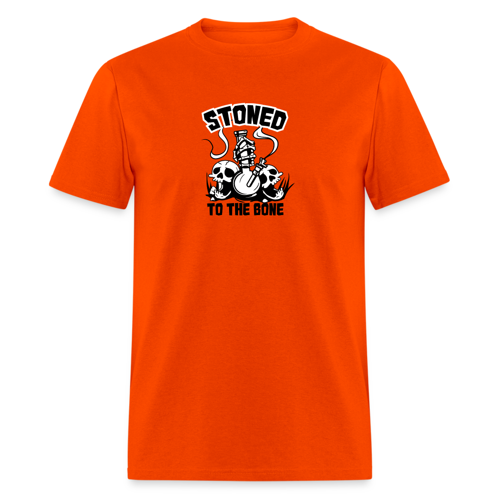 Stoned to the Bone Unisex Classic T-Shirt - orange