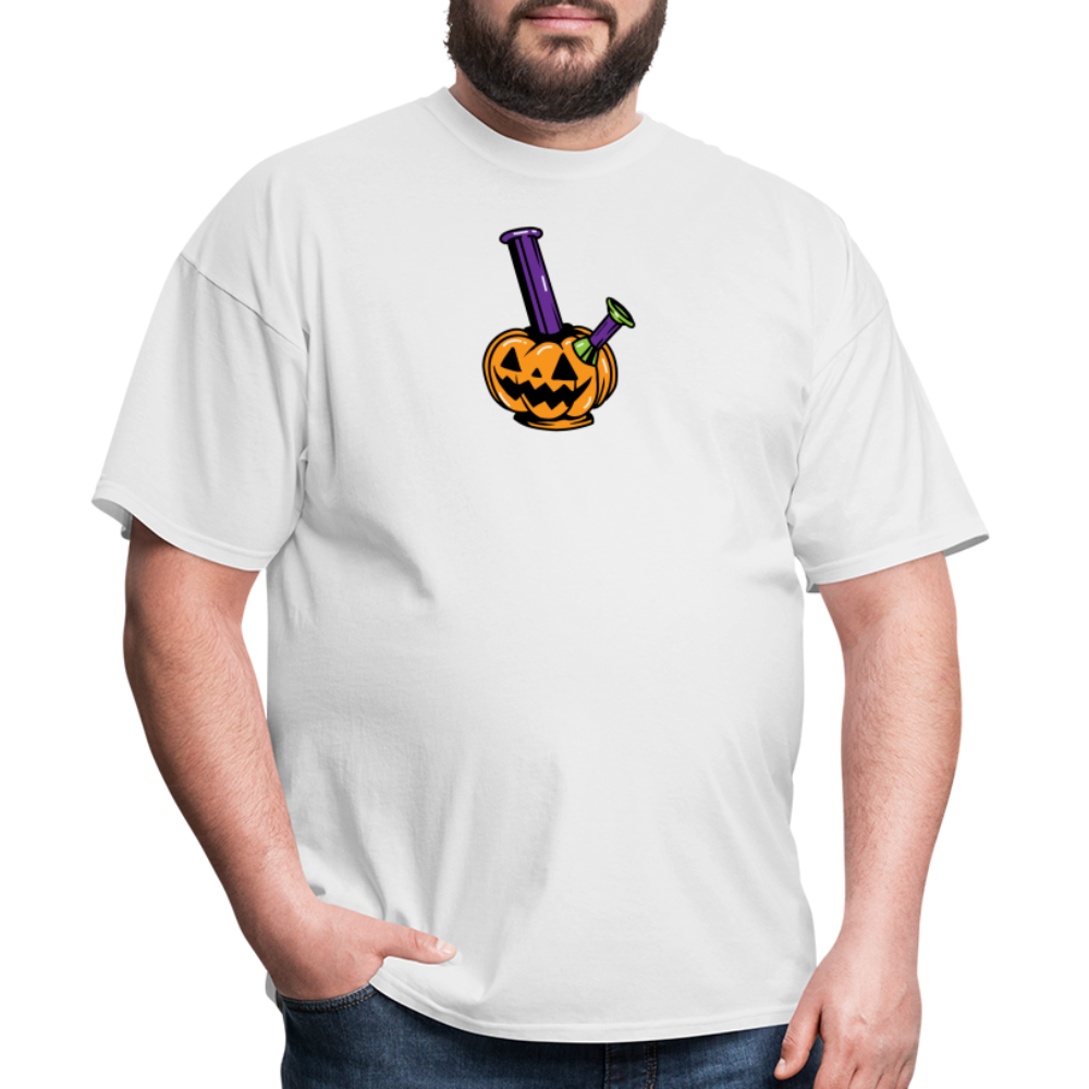 Pumpkin Bong Unisex Classic T-Shirt - white