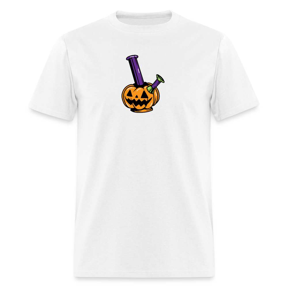 Pumpkin Bong Unisex Classic T-Shirt - white