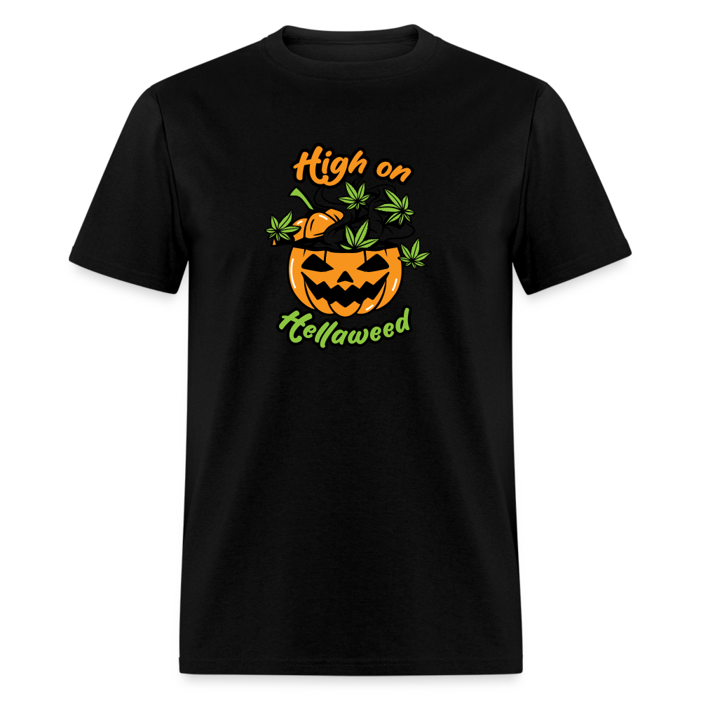 High on Hellaweed Unisex Classic T-Shirt - black