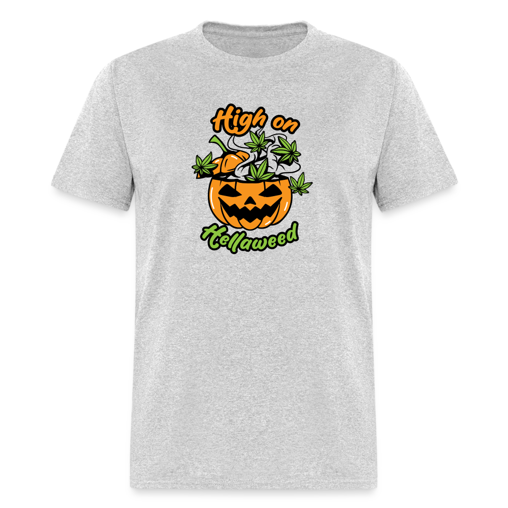 High on Hellaweed Unisex Classic T-Shirt - heather gray