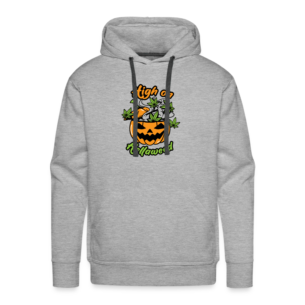 High on Hellaweed Premium Hoodie - heather grey